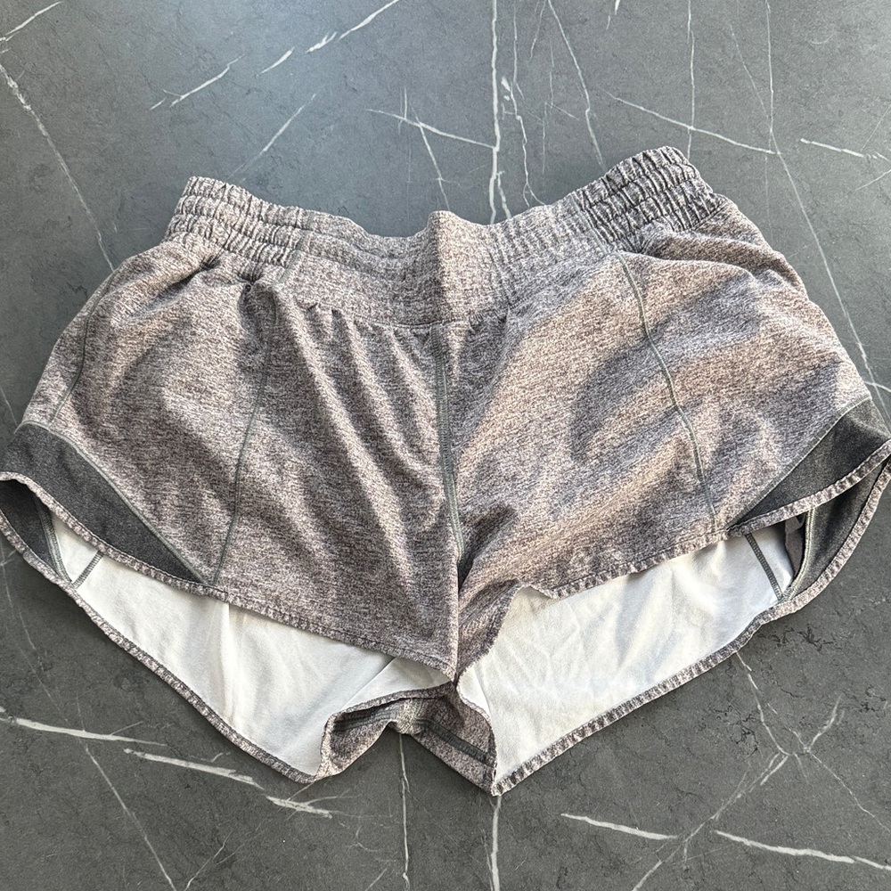 Lululemon Women's Gray Athletic Shorts size 8